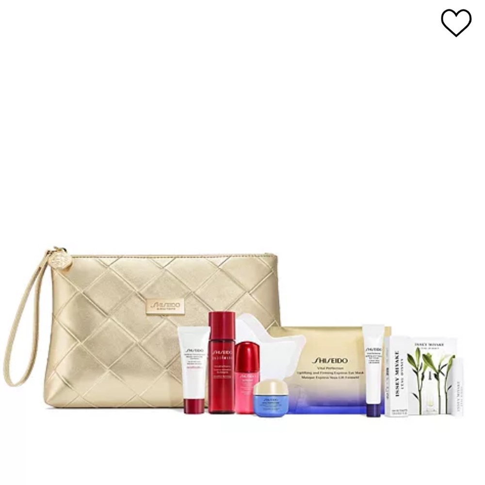 🆕Shiseido Skincare Travel Set With Bag